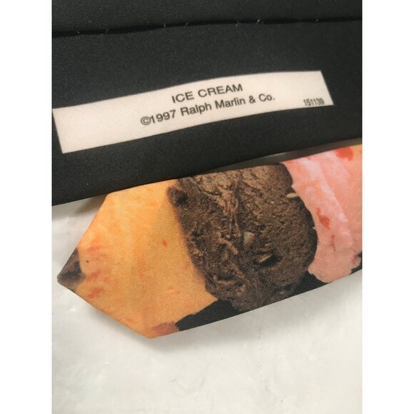 Ralph Marlin Stacked Multi Flavored Ice Cream Cone Tie - Picture 3 of 6